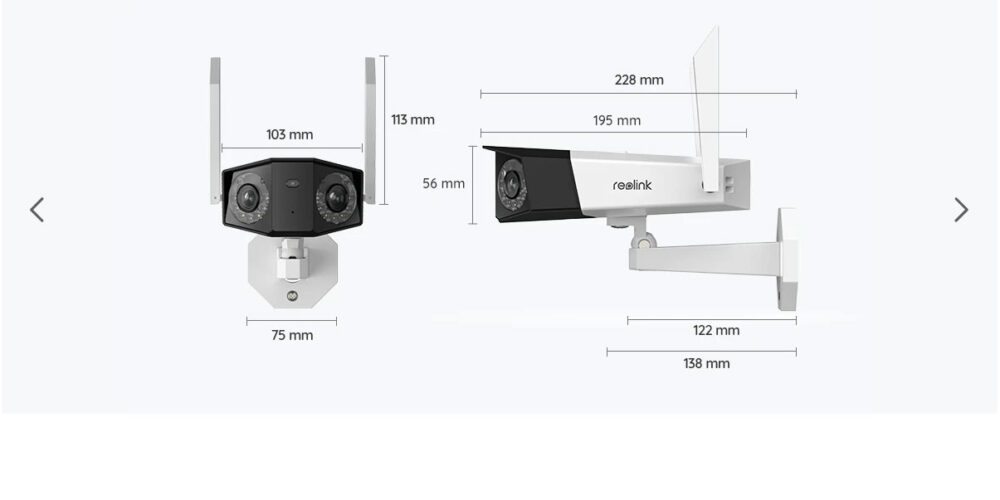 Reolink Duo 2 WIFI Produktseite Für Reolink CH