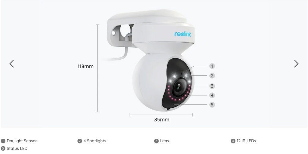 Reolink E1 Outdoor Product Page For Reolink CH