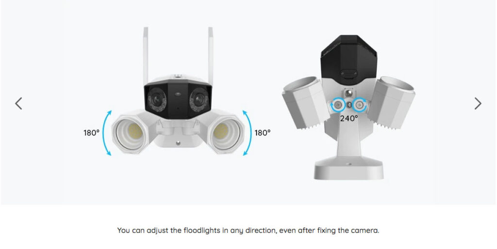 Reolink Duo Scheinwerfer WiFi Produktseite Für Reolink CH